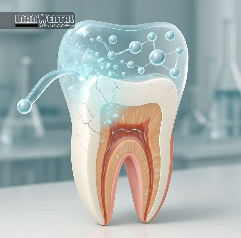 بازسازی مینای دندان